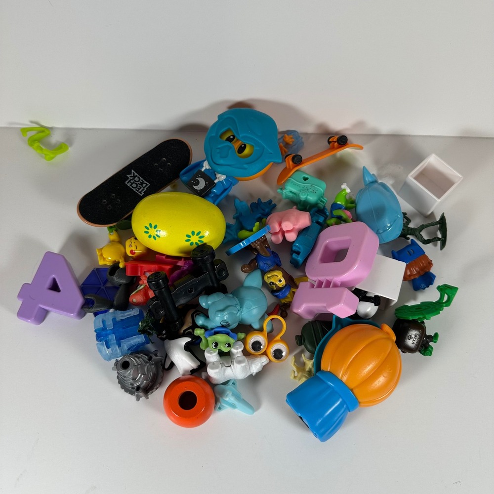 Mixed Toy Lot Tech Deck Fingerboard Pikachu Paw Patrol Figures Alphabet Letters